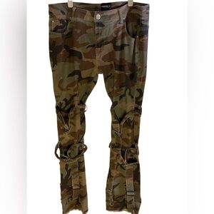 Men's Camouflage Cargo Pants Streetwear